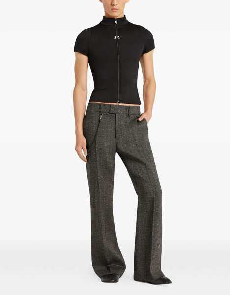 Bluze COURRGES Interlock Top BLACK Femei (BM 19511786) 5