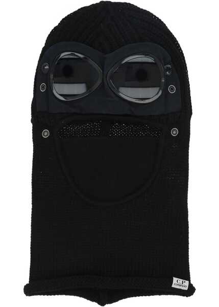 Sepci C.P. Company Balaclava With Eyeglass BLACK Barbati (BM 19511834) 3