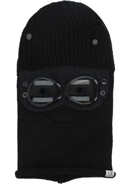 Sepci C.P. Company Balaclava With Eyeglass BLACK Barbati (BM 19511834) 1