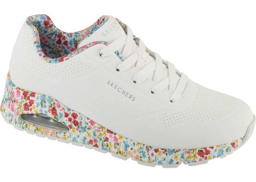 Sneakers SKECHERS Uno - Majestic Garden White Femei (BM 19512083) 1