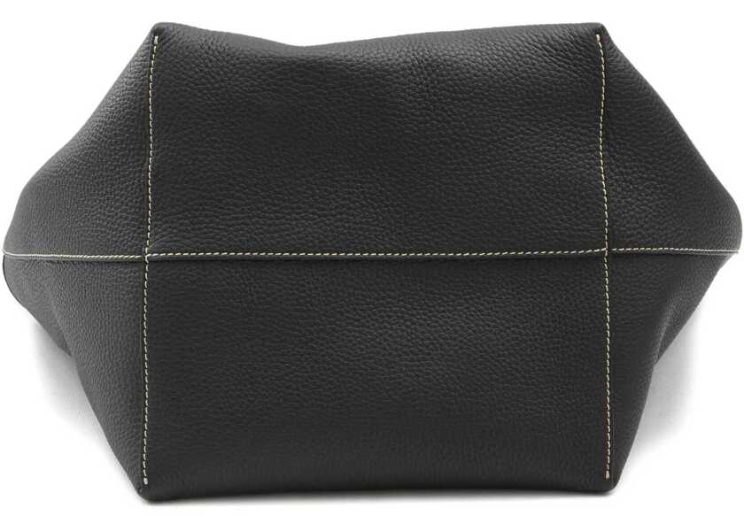 Genti de mana THE ROW Park Three Stitch Tote Bag BLACK Femei (BM 19512131) 3