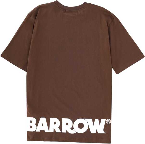 Tricouri BARROW Iconic T-Shirt BROWN Femei (BM 19512203) 2