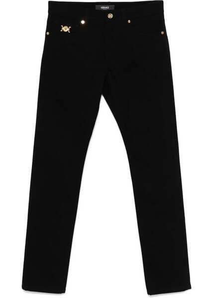 Pantaloni casual Versace Jeans With Medusa Detail BLACK Barbati (BM 19512251) 1