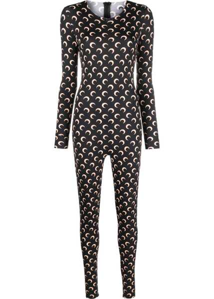 Salopete MARINE SERRE Moon Suit BEIGE Femei (BM 19512254) 1