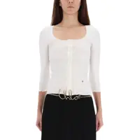 Cardigane Cardigan With Deep Neckline Femei