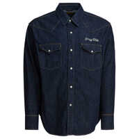 Camasi casual Denim "Western" shirt Barbati