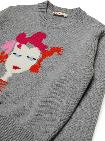 Tricouri Marni Shirt GREY Fete (BM 19515464) 3