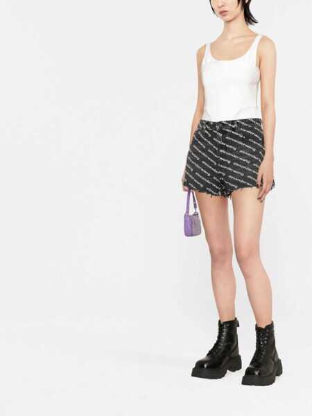 Pantaloni scurti Alexander Wang Shorts Bite GREY Femei (BM 19515746) 2