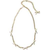 Coliere Necklace With Bows And Crystals Femei