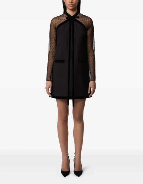 Rochii casual Nina Ricci Short Sleeveless Dress BLACK Femei (BM 19515773) 2