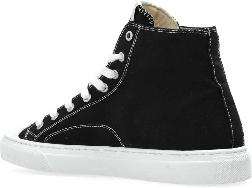 Sneakers Vivienne Westwood High Top Plimsoll Sneaker BLACK Barbati (BM 19515785) 3