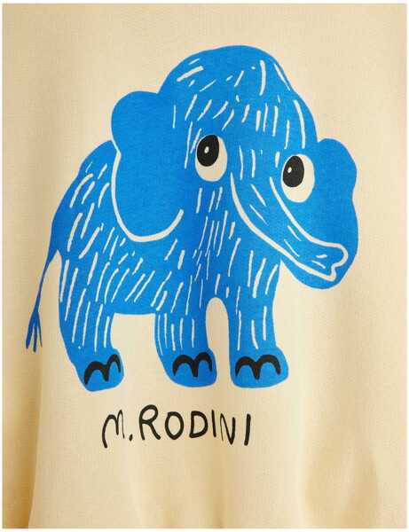 Hanorace MINI RODINI Elephant Sweatshirt BEIGE Fete (BM 19515803) 3