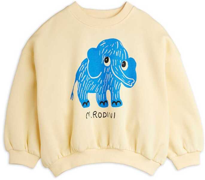Hanorace MINI RODINI Elephant Sweatshirt BEIGE Fete (BM 19515803) 1