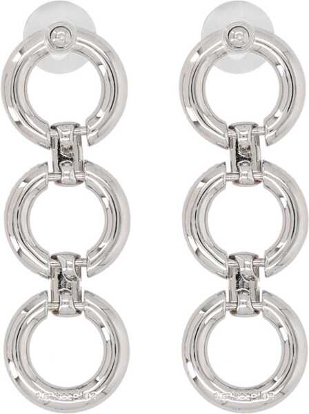 Cercei Self-Portrait Earrings With Crystals SILVER Femei (BM 19515806) 2