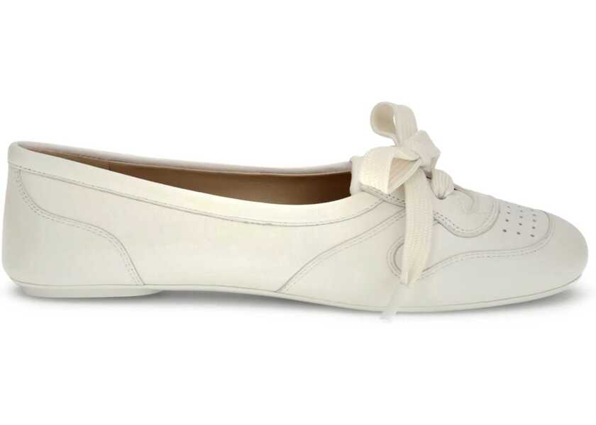 Mocasini Gianvito Rossi Vault Ballerinas WHITE Femei (BM 19518371) 1