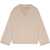 Ganni Logo Sweater BEIGE