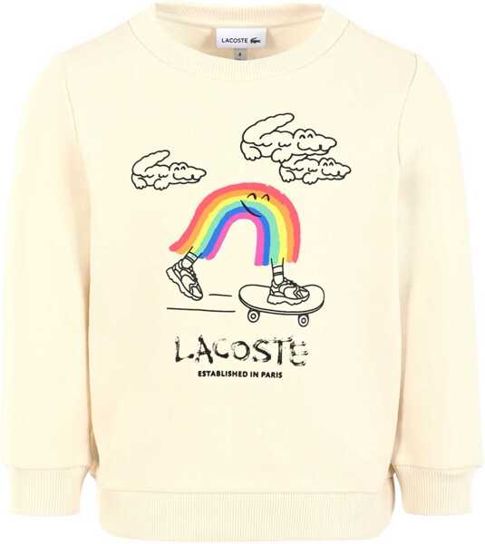 Hanorace Lacoste Shirt IVORY Fete (BM 19518557) 1