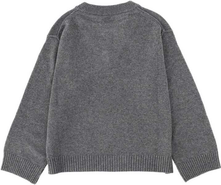 Pulovere Ganni Logo Sweater GREY Femei (BM 19518560) 2