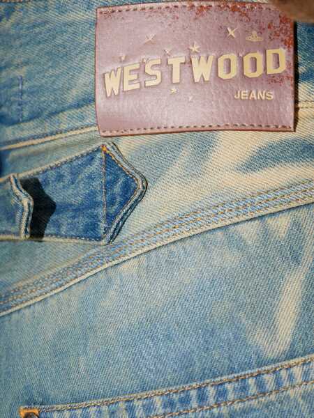 Blugi skinny Vivienne Westwood Buckle Back Jeans DENIM Femei (BM 19518569) 5