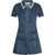 Self-Portrait "Denim Crystal" Mini Dress BLUE