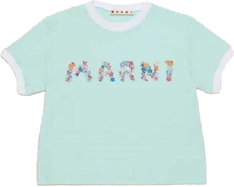 Tricouri Marni T-Shirts BABY BLUE Fete (BM 19518644) 1