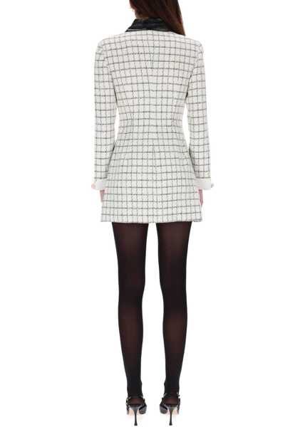 Rochii casual Self-Portrait Long-Sleeved Mini Dress BEIGE Femei (BM 19518677) 3