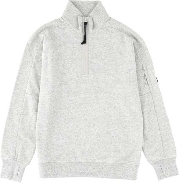 Bluze de trening C.P. Company Zip Sweatshirt. GREY Barbati (BM 19518689) 1