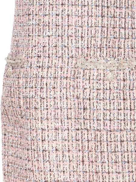 Rochii casual Self-Portrait Sleeveless Mini Dress PINK Femei (BM 19518707) 4