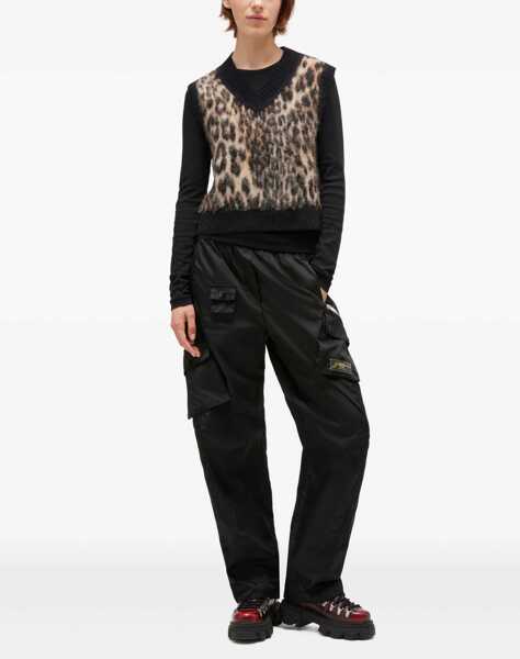 Veste casual Ganni Wool Vest. ANIMALIER Femei (BM 19518719) 2