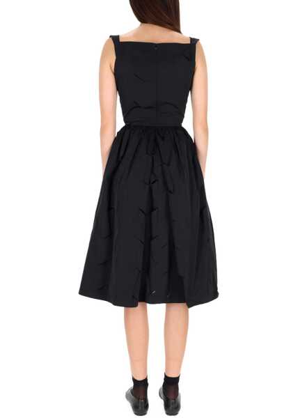 Rochii casual Vivienne Westwood Sunday Midi Dress BLACK Femei (BM 19518737) 3