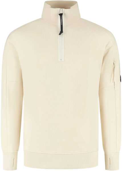 Bluze de trening C.P. Company Zip Sweatshirt. IVORY Barbati (BM 19518767) 1