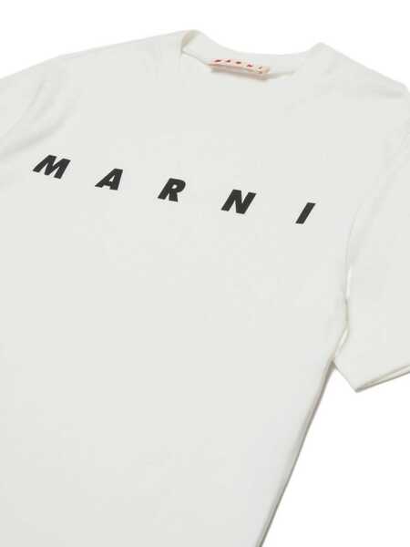 Tricouri Marni T-shirts White Fete (BM 19521294) 3