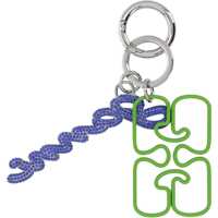 Brelocuri Dama - Brelocuri Ganni Keychain With Logo GREEN Femei (BM 19521545) - B-mall.ro