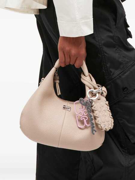 Brelocuri Ganni Keychain With Logo GREY Femei (BM 19521557) 2