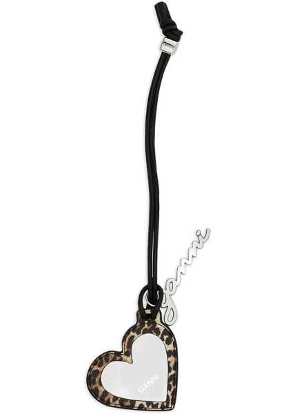 Brelocuri Ganni Bou Heart Keychain ANIMALIER Femei (BM 19521560) 1