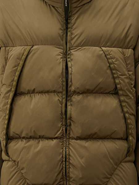 Geci de iarna C.P. Company Nycra-R Hooded Down Jacket FALLEN ROCK Barbati (BM 19521614) 2