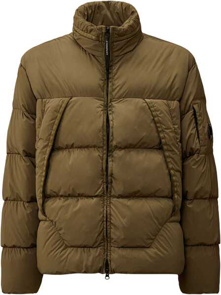 Geci de iarna C.P. Company Nycra-R Hooded Down Jacket FALLEN ROCK Barbati (BM 19521614) 1