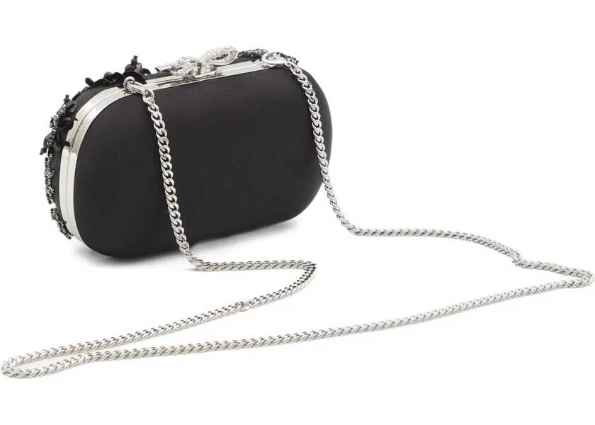 Genti plic Self-Portrait Floral Crystal Clutch Bag BLACK Femei (BM 19521635) 2