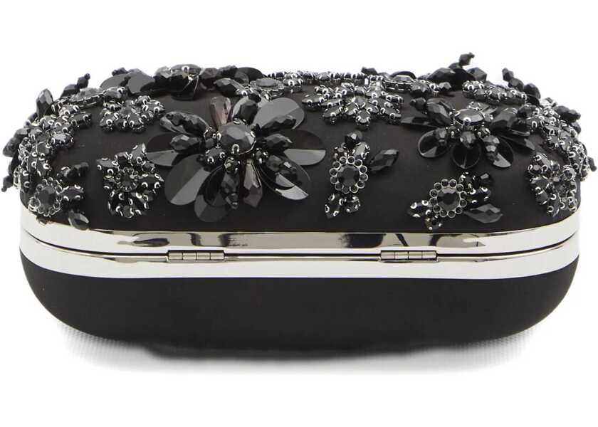 Genti plic Self-Portrait Floral Crystal Clutch Bag BLACK Femei (BM 19521635) 3