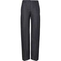 Blugi drepti 4-Pocketed Straight Leg Dark Washed Denims Femei