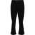 MUGLER Patchwork Effect Cropped Fit Denims Black