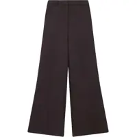Pantaloni casual Wool Palazzo Pants With Concealed Closure Femei