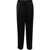 TOTÊME Low-Rise Satin Pants With Belt Loops Black