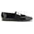 Givenchy Patent-leather Squared Ballerinas BLACK