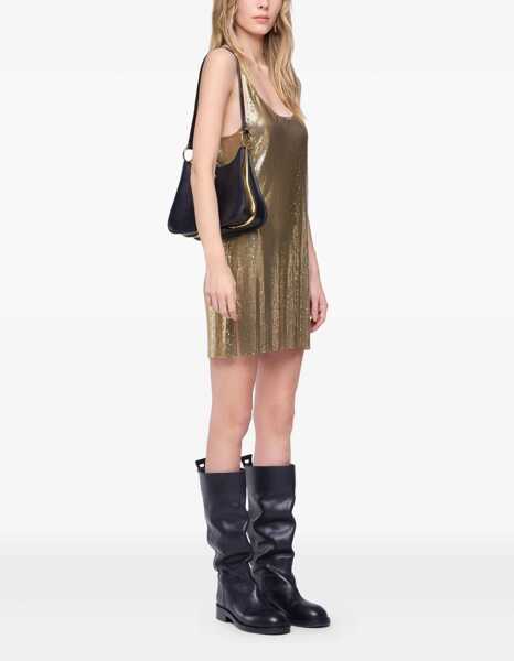 Genti de umar RABANNE Ring Shoulder Bag BLACK/GOLD Femei (BM 19521878) 2