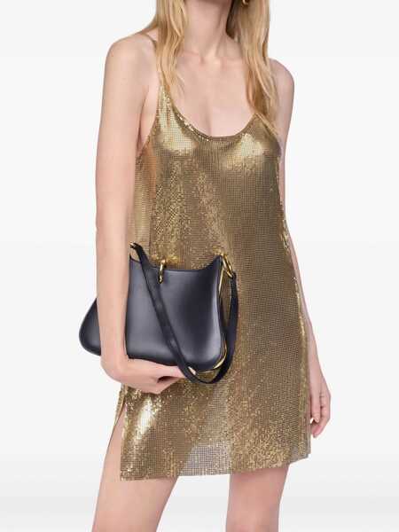 Genti de umar RABANNE Ring Shoulder Bag BLACK/GOLD Femei (BM 19521878) 3