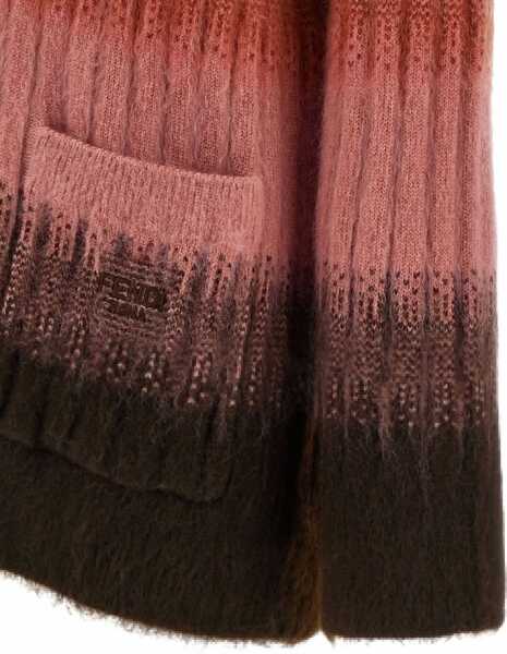 Cardigane Fendi Mohair and Wool Blend Cardigan RUSTBLUSH Femei (BM 19521884) 3