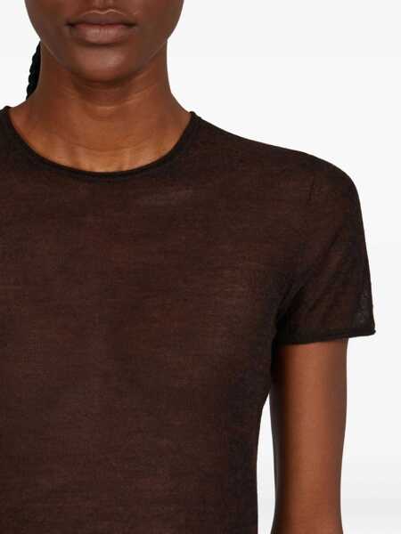 Rochii lungi Ferragamo Long Dress EXPRESSO Femei (BM 19521887) 4