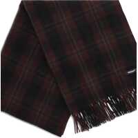 Esarfe pentru Barbati - Esarfe UNDERCOVER Wool check Scarf BORDEAUX Barbati (BM 19521890) - B-mall.ro
