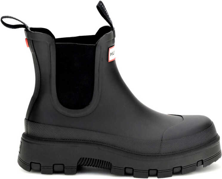 Bocanci casual Hunter Elements unisex rubber Chelsea Ankle Boots BLACK Femei (BM 19521896) 1